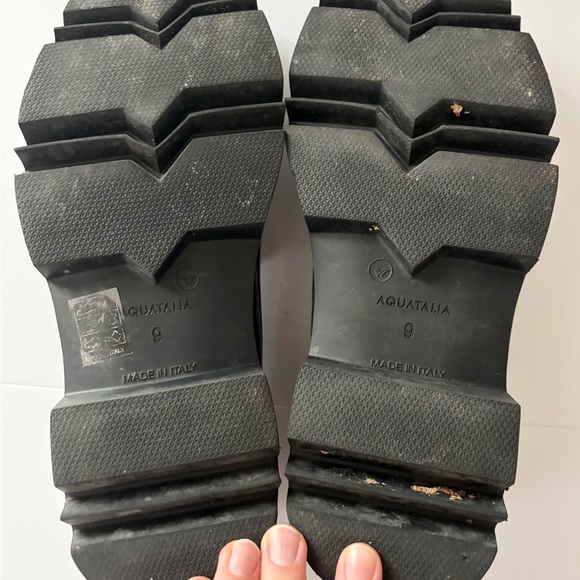 Aquatalia Haley Pantent Leather Loafers - Picture 8 of 11